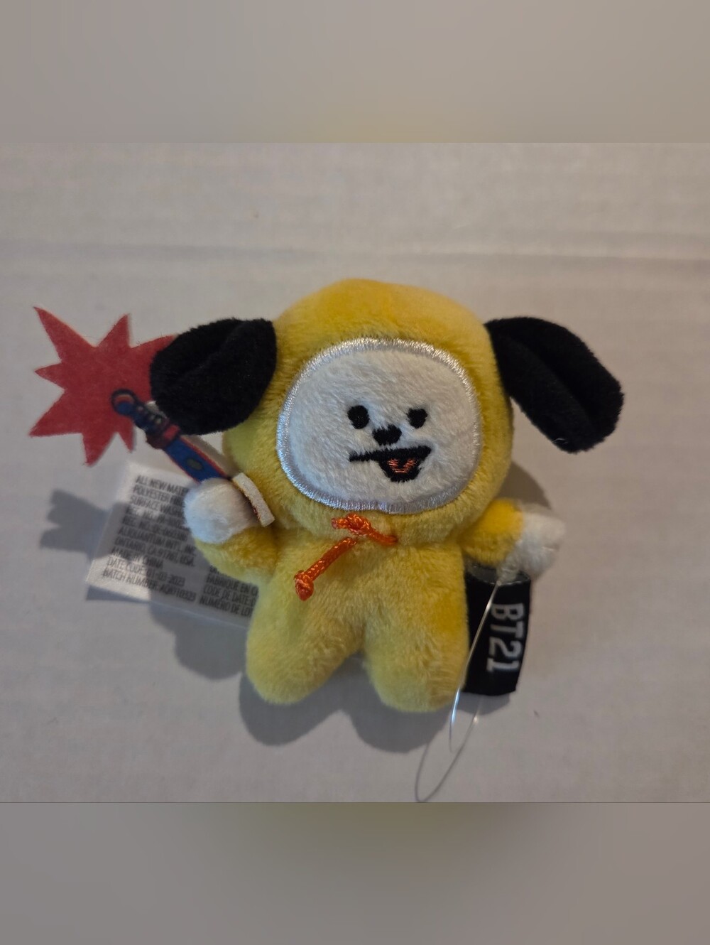 BT21 Chimmy Yellow Plush w